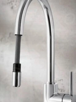 Blanco Mida S - Grifo De Fregadero Con Salida Extraíble, Cromo 521454 -Blanco 004358e6c18c5b3fd3a726a9