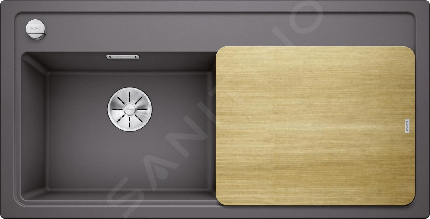 Blanco Zenar XL 6 - Fregadero De Silgranite, 1000x510 Mm, Con Accesorios, InFino, Roca Gris 523985 6 Blanco Zenar XL 6 - Fregadero De Silgranite, 1000x510 Mm, Con Accesorios, InFino, Roca Gris 523985 - Imagen 4