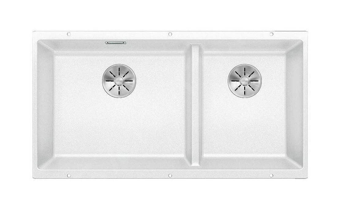 Blanco Subline 480/320 - Fregadero De Silgranite, 855x460 Mm, Blanco 523588 3 Blanco Subline 480/320 - Fregadero De Silgranite, 855x460 Mm, Blanco 523588