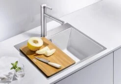 Blanco Subline 500 - Fregadero Silgranite, 543x510 Mm, SteelFrame, InFino, Blanco 524114 -Blanco 0478eca214596b065b6ed719