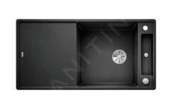 Blanco Axia III XL 6 - Fregadero De Silgranite, 1000x510 Mm, Con Accesorios, InFino, Antracita 523500