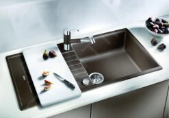 Blanco Zia XL 6 - Fregadero De Silgranite, 1000x500 Mm, Con Control De Desagüe, Negro 526023 7 Blanco Zia XL 6 - Fregadero De Silgranite, 1000x500 Mm, Con Control De Desagüe, Negro 526023 -Blanco 09284a9d0a0c0706fc8a1e0b