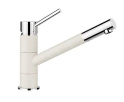 Blanco Kano - Grifo De Fregadero, Blanco Suave/cromo 526951