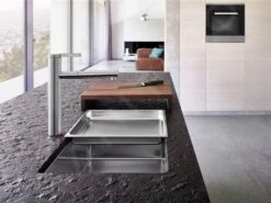 Blanco Linee S - Grifo De Fregadero Con Salida Extraíble, Cromo 517591 -Blanco 0c255737834409d2372c39ad