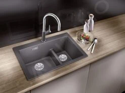 Blanco Pleon 6 Split - Fregadero De Silgranite, 615x510 Mm, Roca Gris 521690 10 Blanco Pleon 6 Split - Fregadero De Silgranite, 615x510 Mm, Roca Gris 521690 -Blanco 0ff21b059e9d91c3940b4181