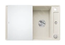 Blanco Axia III 45 - Fregadero De Silgranite, 770x500 Mm, Con Accesorios, InFino, Blanco Suave 527037 -Blanco 119b796be4420a03b8d643a1