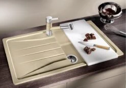 Blanco Sona 5 - Fregadero De Silgranite, 860x500 Mm, Tartufo 519678 -Blanco 138f890ab3c6c7016f7a42d2