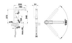 Blanco Avona S - Grifo De Fregadero Con Caño Extraíble, Gris 526928 -Blanco 143321ee50d1b383e6d33353