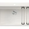 Blanco Etagon 8 - Fregadero De Silgranite, 780x510 Mm, Con Accesorios, InFino, Blanco 525191 -Blanco 15437183f8ce8a55dcf9d934