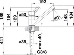 Blanco Alta S - Grifo De Fregadero Con Salida Extraíble, Aluminio/cromo 515326 -Blanco 168e5988ebb0a2c0b996e8cf