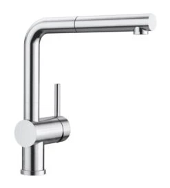 Blanco Linus S - Grifo De Fregadero Con Caño Extraíble, Acero 526242