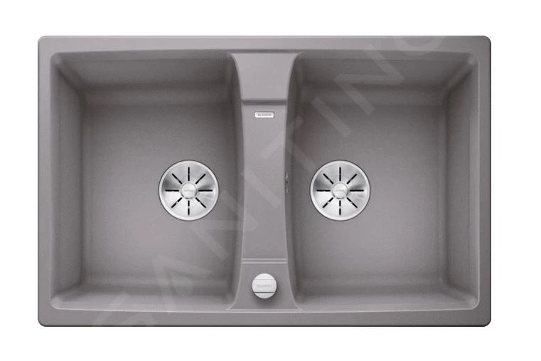 Blanco Lexa 8 - Fregadero De Silgranite, 780x500 Mm, Con Control De Desagüe, InFino, Aluminio 524952 3 Blanco Lexa 8 - Fregadero De Silgranite, 780x500 Mm, Con Control De Desagüe, InFino, Aluminio 524952