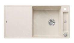 Blanco Axia III XL 6 - Fregadero De Silgranite, 990x500 Mm, Con Control De Desagüe Y Accesorios, InFino, Blanco Suave 527054