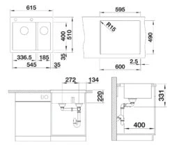 Blanco Pleon 6 Split - Fregadero De Silgranite, 615x510 Mm, Roca Gris 521690 8 Blanco Pleon 6 Split - Fregadero De Silgranite, 615x510 Mm, Roca Gris 521690 -Blanco 18833bc4f8c9c8a275c26718