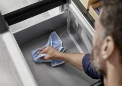 Blanco Flexon II - Cubo De Basura Extraíble Empotrado, Con Compartimientos Separados, Capacidad 45 L 526642 -Blanco 18c0036bedc7847a833b6bbe 2