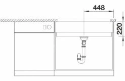 Blanco Vintera XL 9 - Fregadero De Silgranite, 896x510 Mm, Café 526108 -Blanco 1a1433f31e01ff55589b3957