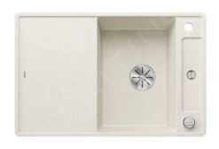 Blanco Axia III 45 - Fregadero De Silgranite, 770x500 Mm, Con Accesorios, InFino, Blanco Suave 527038