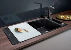 Blanco Axia III XL 6 - Fregadero De Silgranite, 1000x510 Mm, Con Accesorios, InFino, Antracita 523510 -Blanco 1f24c3315572f77edd74f07f