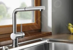 Blanco Linus S - Grifo De Fregadero Con Salida Extraíble, Cromo 512402 -Blanco 21aaf167c50261464a1da293