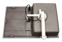 Blanco Metra 45 - Fregadero De Silgranite, 780x500 Mm, Con Control De Desagüe, Negro 525914 -Blanco 23370919d0ab4dab40e256a2