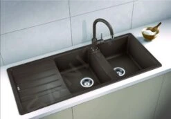 Blanco Legra 8 - Fregadero De Silgranite, 1160x500 Mm, Antracita 523163 -Blanco 23ad135047f65ec3617f190c