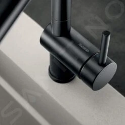 Blanco Linus - Grifo De Fregadero, Negro Mate 525806 -Blanco 2415d93f493832c0c2cc3c97