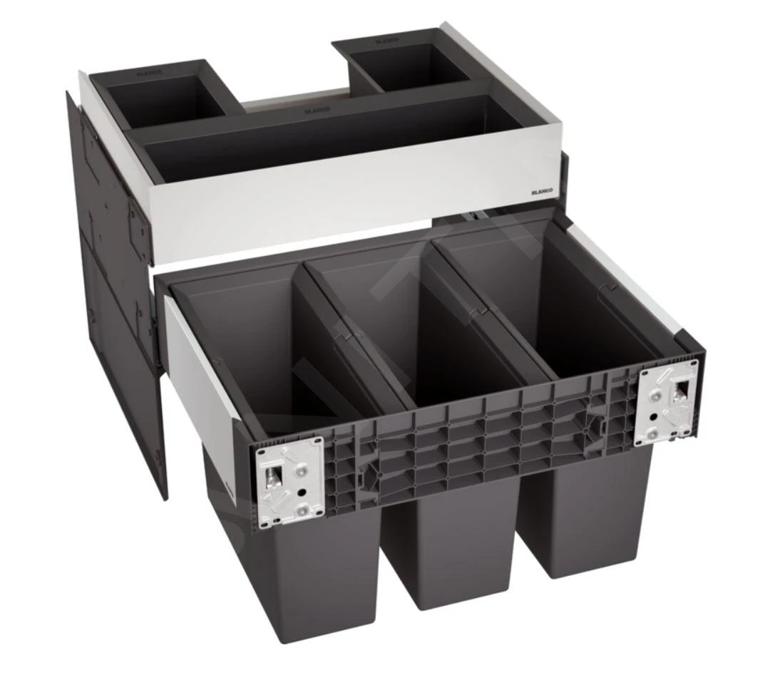 Blanco Select - Cubo De Basura Empotrado, Con Compartimento, 45 L 526209