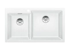 Blanco Pleon 9 - Fregadero De Silgranite, 860x500 Mm, Blanco 523061