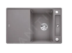 Blanco Axia III 45 - Fregadero De Silgranite, 770x500 Mm, Con Accesorios, InFino, Aluminium 523201