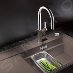 Blanco Carena S - Grifo De Fregadero Con Ducha Extraíble, Tartufo/cromo 521376 15 Blanco Carena S - Grifo De Fregadero Con Ducha Extraíble, Tartufo/cromo 521376 -Blanco 2bb8482889532020e8f3a8fe