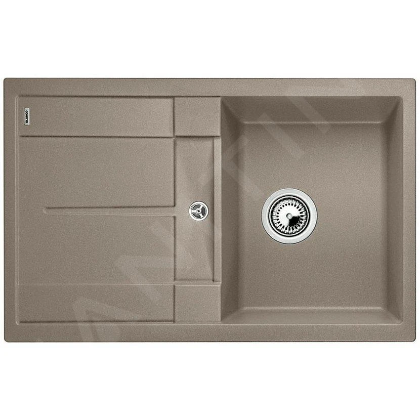 Blanco Metra 45 - Fregadero De Silgranite, 780x500 Mm, Tartufo 517346 3 Blanco Metra 45 - Fregadero De Silgranite, 780x500 Mm, Tartufo 517346