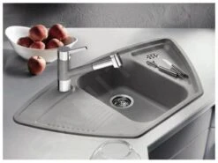 Blanco Zia 9 - Fregadero De Silgranite, 930x510 Mm, Alumunio 514757 -Blanco 31f54c46c9d3a3edf266b41e