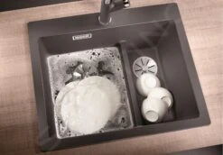 Blanco Pleon 6 Split - Fregadero De Silgranite, 615x510 Mm, Negro 525955 -Blanco 323a204017f6c2f3b9f4df9a