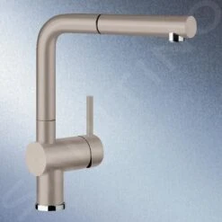 Blanco Linus S - Grifo De Fregadero Con Salida Extraíble, Tartufo 517621 -Blanco 3616ded07a00f699d5a83392