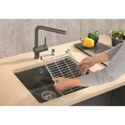 Blanco Accesorios - Rejilla Para Fregadero, 251x384 Mm, Acero Inoxidable 234795 -Blanco 38dc8e3b51fb673bbcd883b0