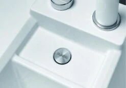 Blanco Collectis 6 - Fregadero De Silgranite, 1000x510 Mm, Con Control De Desagüe Y Con Accesorios, Blanco 523348 -Blanco 38e0d77aea6e0860f749b100