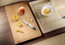 Blanco Accesorios - Tabla De Cortar Para Fregadero, 530x260 Mm, Haya 218313 -Blanco 3a43f252ecc7a5fbd8556c4d