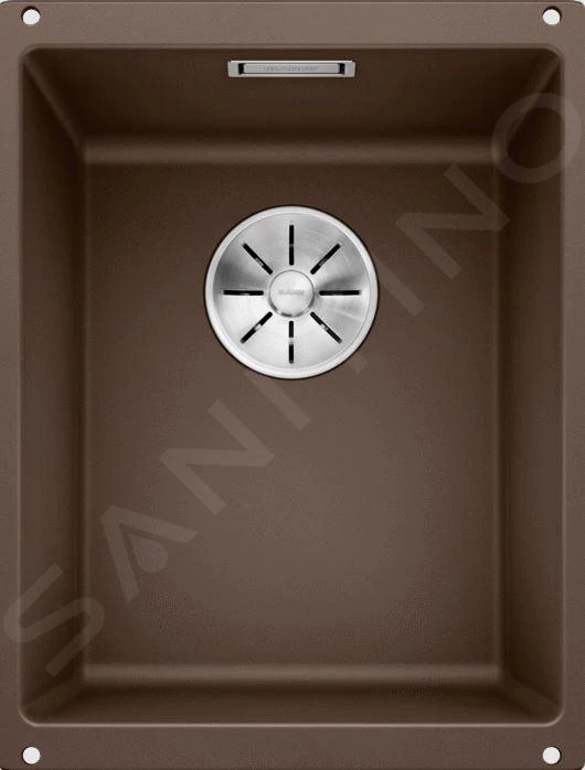 Blanco Subline 320 - Fregadero De Silgranite, 350x460 Mm, Café 523415 3 Blanco Subline 320 - Fregadero De Silgranite, 350x460 Mm, Café 523415