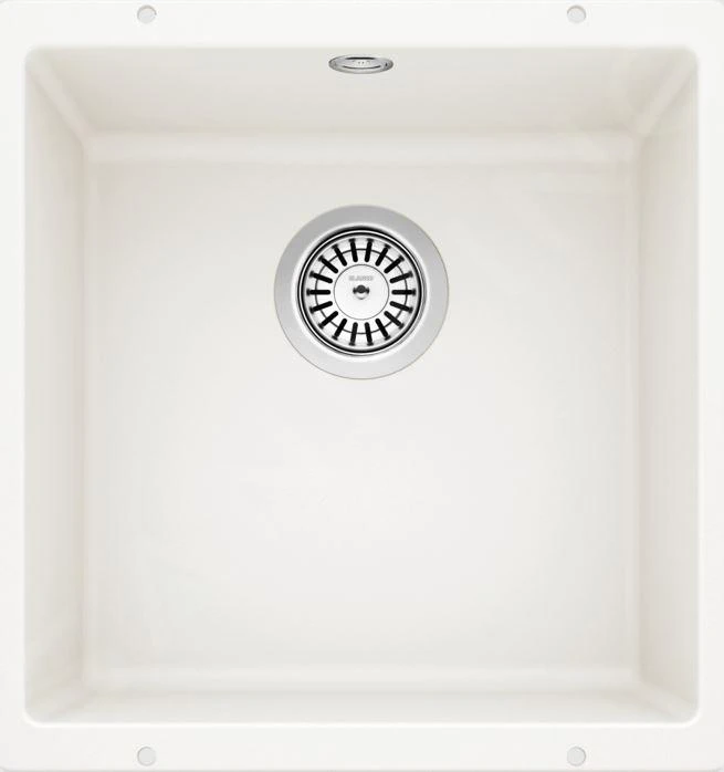 Blanco Rotan 400 - Fregadero De Silgranite, 430x460 Mm, Blanco 521334 3 Blanco Rotan 400 - Fregadero De Silgranite, 430x460 Mm, Blanco 521334