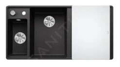 Blanco Axia III 6 - Fregadero De Silgranite, 990x500 Mm, Con Control De Desagüe Y Accesorios, InFino, Antracita 524669 -Blanco 3d5113e3e1fbea0b4a4055ee