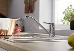 Blanco Wega II - Grifo De Fregadero, Cromo 526402 -Blanco 4481c249f21be2d88920862c