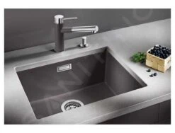 Blanco Subline 400 - Fregadero De Silgranite, 430x460 Mm, Café 523431 -Blanco 466d03ee12283b58af117117