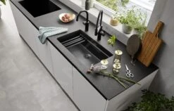 Blanco Etagon 700 - Fregadero De Silgranite, 730x460 Mm, Con Correderas, Aluminium 525169 -Blanco 49cd475ef0ed9b18f790985e 1