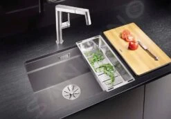 Blanco Accesorios - Cubeta Para Fregadero Subline, Acero Inoxidable 227689 -Blanco 4aface019ba8dee6c7a82d56