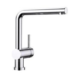 Blanco Linus - Grifo De Fregadero, Plegable Bajo Ventana, Cromo 514025