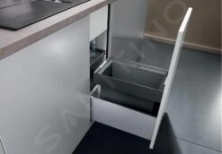 Blanco Flexon II - Cubo De Basura Extraíble, Capacidad 19 L 521542 -Blanco 4d2671274a27a9f5902e2750