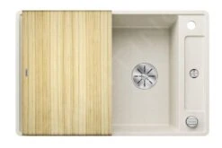 Blanco Axia III 45 - Fregadero De Silgranite, 770x500 Mm, Con Accesorios, InFino, Blanco Suave 527038 -Blanco 4d9281f89beaf24bfdecb006