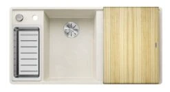 Blanco Axia III 6 - Fregadero De Silgranite, 990x500 Mm, Con Control De Desagüe Y Accesorios, InFino, Blanco Suave 527047 -Blanco 4e548597f49ea7d8c7c5fb41