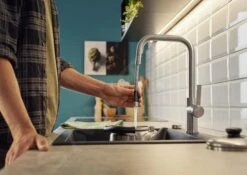 Blanco Jandora S - Grifo De Fregadero Con Salida Extraíble, Acero Inoxidable Cepillado 526614 -Blanco 4fa8fac093fb9deae07017a0