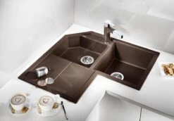 Blanco Metra 9 - Fregadero De Silgranite, 830x830 Mm, Negro 525938 -Blanco 587c396b80ab190d6fef6f5f